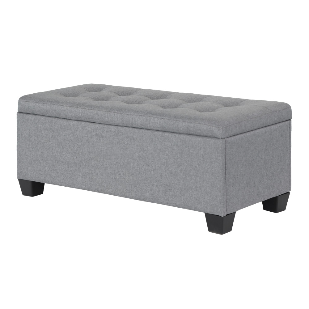 Artiss Storage Ottoman Blanket Box PU Leather Fabric Chest Toy Foot Stool LARGE - Picture 39 of 72