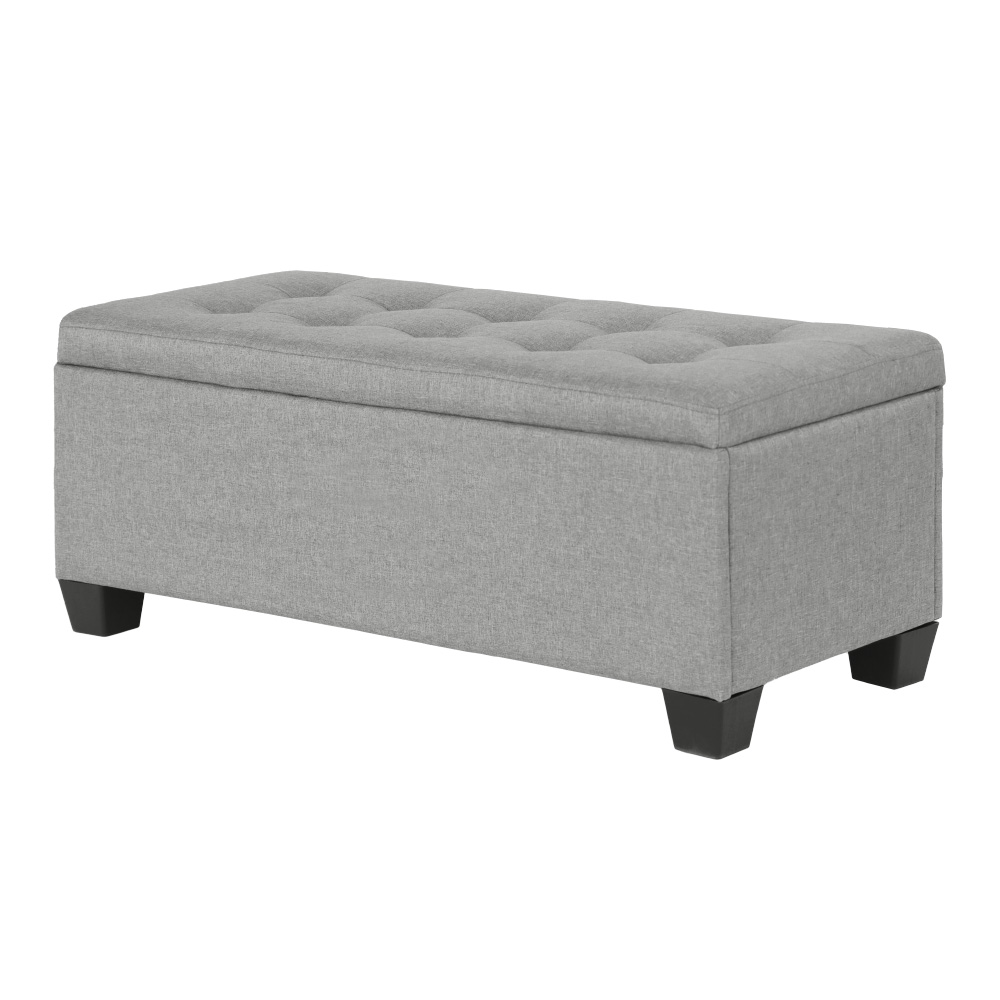 Artiss Storage Ottoman Blanket Box PU Leather Fabric Chest Toy Foot Stool LARGE - Picture 45 of 72
