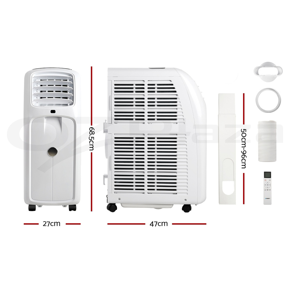 Devanti Portable Air Conditioner Cooling Mobile Fan Window Cooler Dehumidifier - Picture 33 of 77