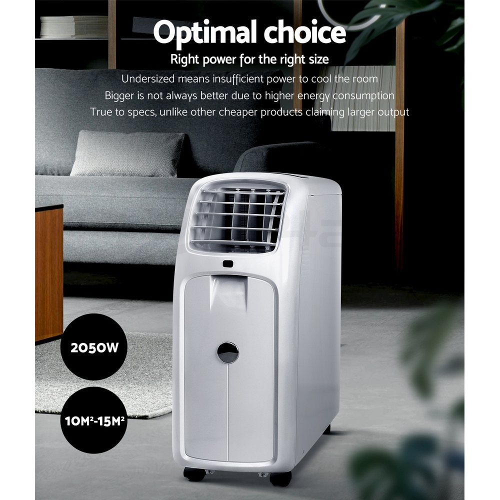 Devanti Portable Air Conditioner Cooling Mobile Fan Window Cooler Dehumidifier - Picture 25 of 77
