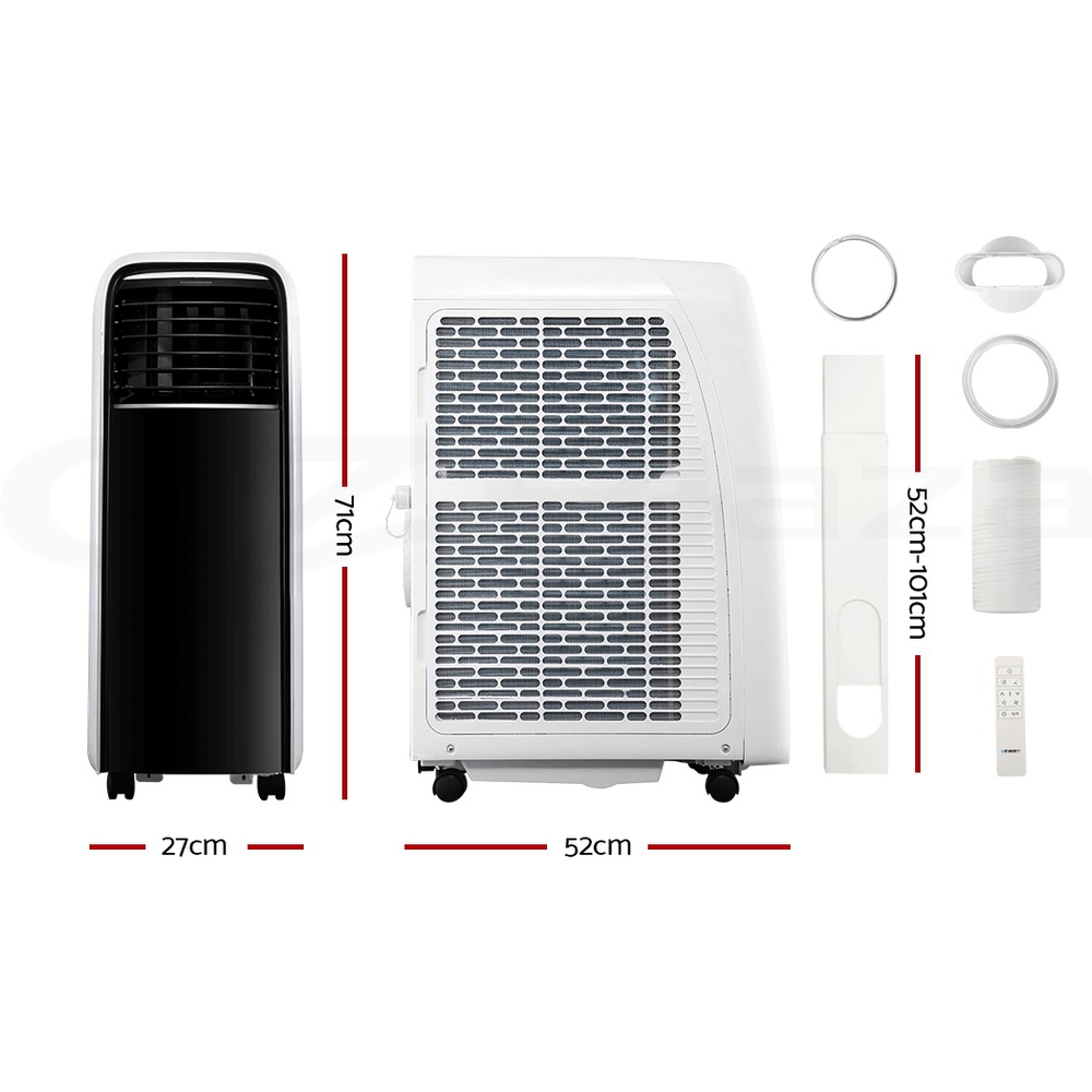 Devanti Portable Air Conditioner Cooling Mobile Fan Window Cooler Dehumidifier - Picture 44 of 77