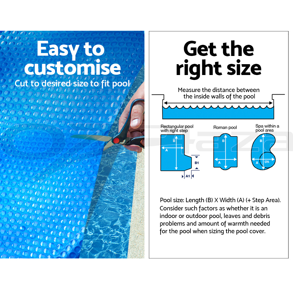Aquabuddy Pool Cover 400 500 Micron Solar Blanket Swimming Isothermal Covers - Picture 81 of 131
