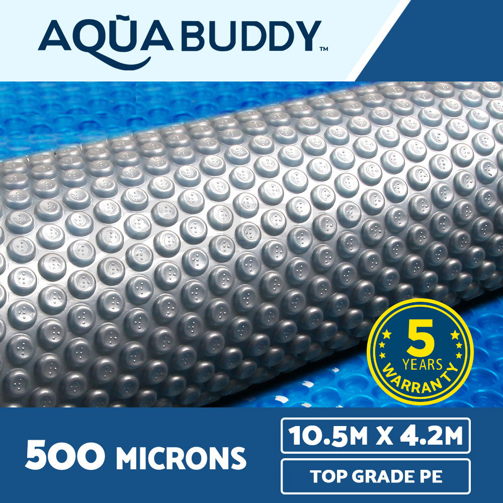 Aqua Buddy Pool Cover 500 Micron Solar Blanket Covers Swimming Outdoor 8 SIZES - Picture 12 of 19