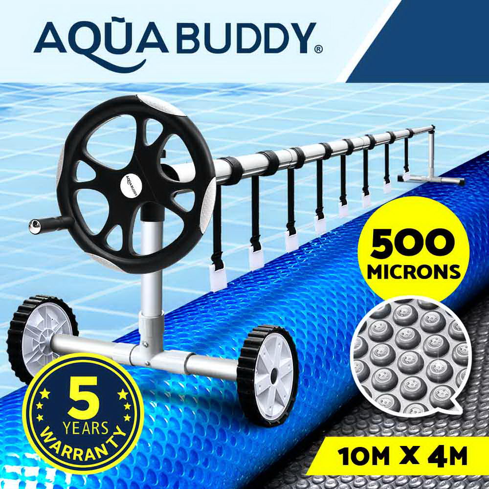Aquabuddy Pool Cover 500 Micron Roller Solar Blanket Swimming Pool Covers Bubble - Picture 12 of 17