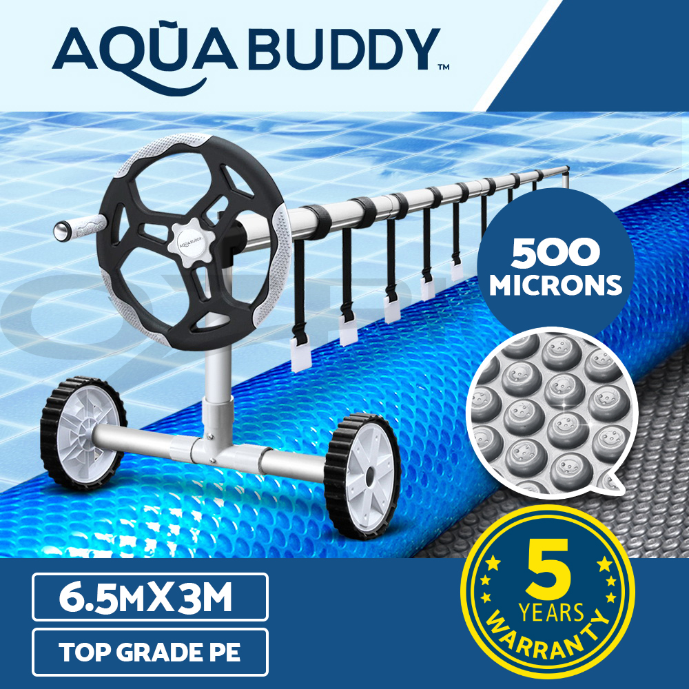 Aquabuddy Pool Cover 500 Micron Roller Solar Blanket Swimming Pool Covers Bubble - Picture 14 of 17