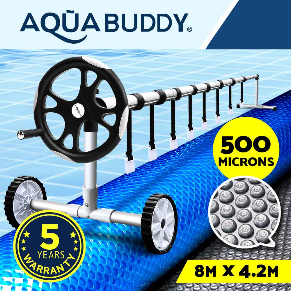 Aquabuddy Pool Cover 500 Micron Roller Solar Blanket Swimming Pool Covers Bubble - Picture 17 of 17