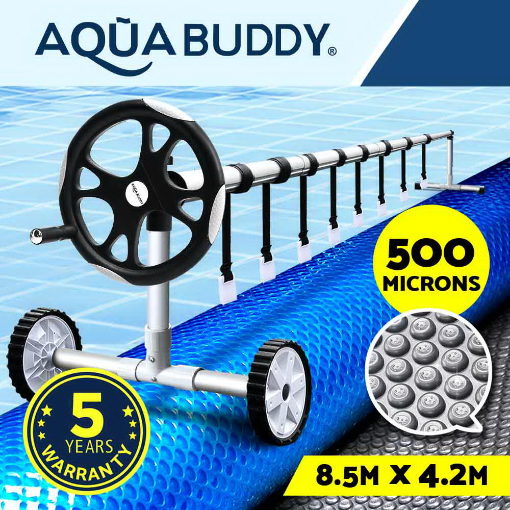 Aquabuddy Pool Cover 500 Micron Roller Solar Blanket Swimming Pool Covers Bubble - Picture 16 of 17
