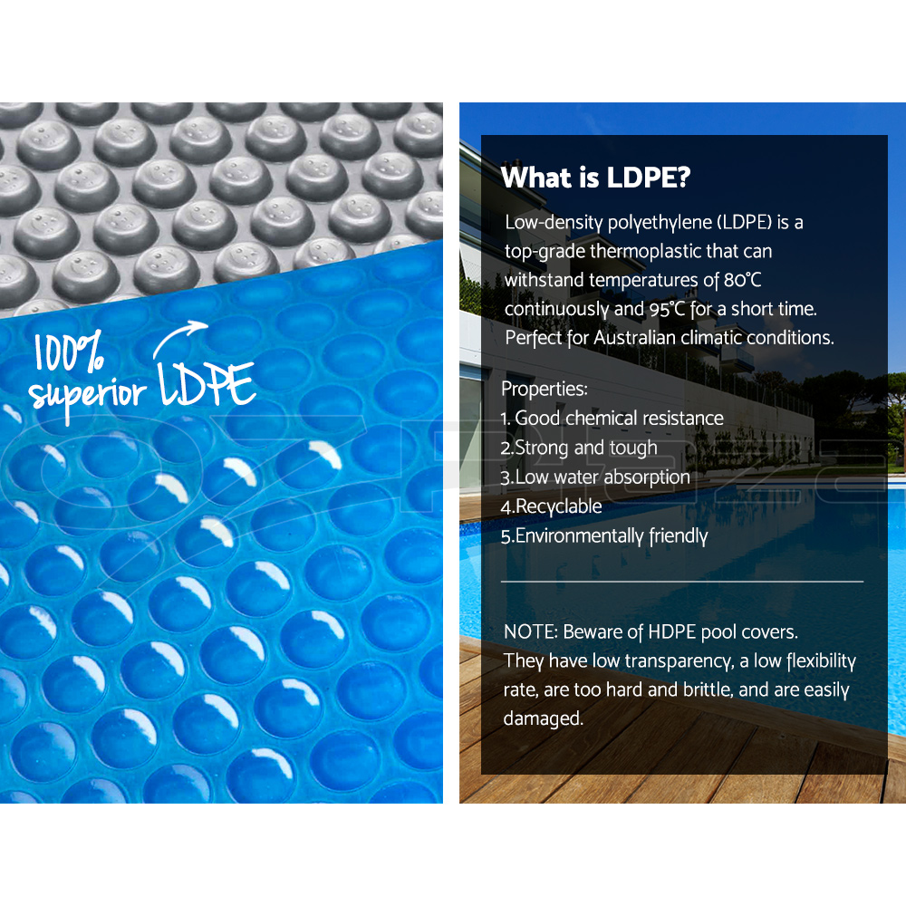 Aquabuddy Pool Cover 400 500 Micron Solar Blanket Swimming Isothermal Covers - Picture 48 of 131