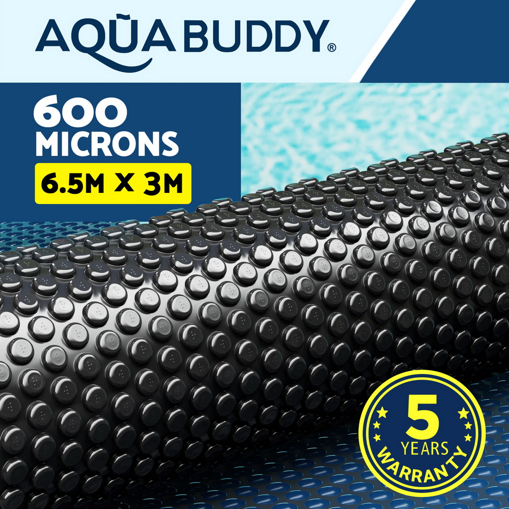 Aqua Buddy Pool Cover 600 Micron Heat Swimming Pools Solar Blanket Blue Black - Picture 26 of 57