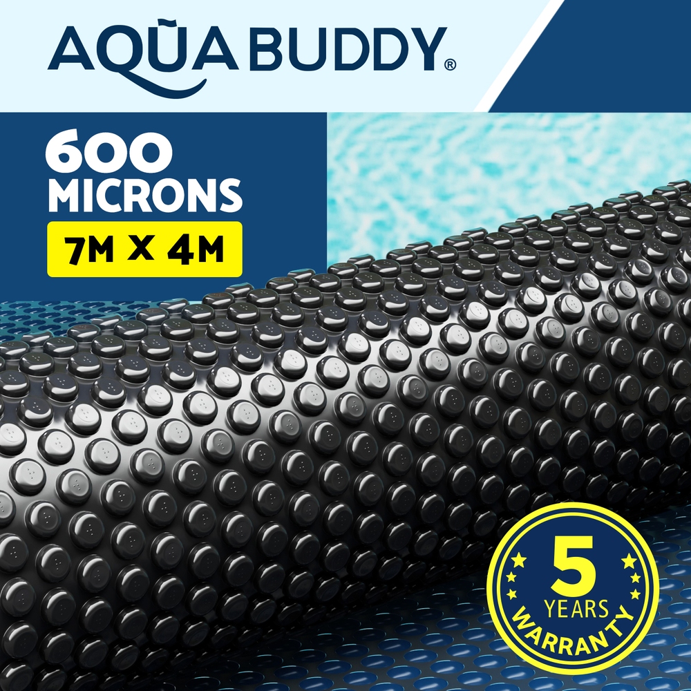 Aqua Buddy Pool Cover 600 Micron Heat Swimming Pools Solar Blanket Blue Black - Picture 34 of 57