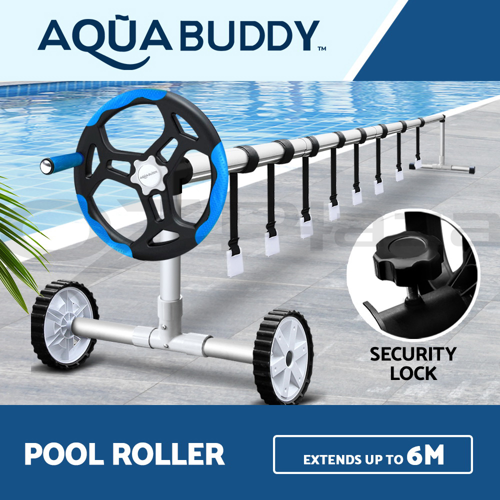 Aqua Buddy Pool Cover 400 / 500 Micron Swimming Pool Solar Blanket Roller Shade - Picture 26 of 27