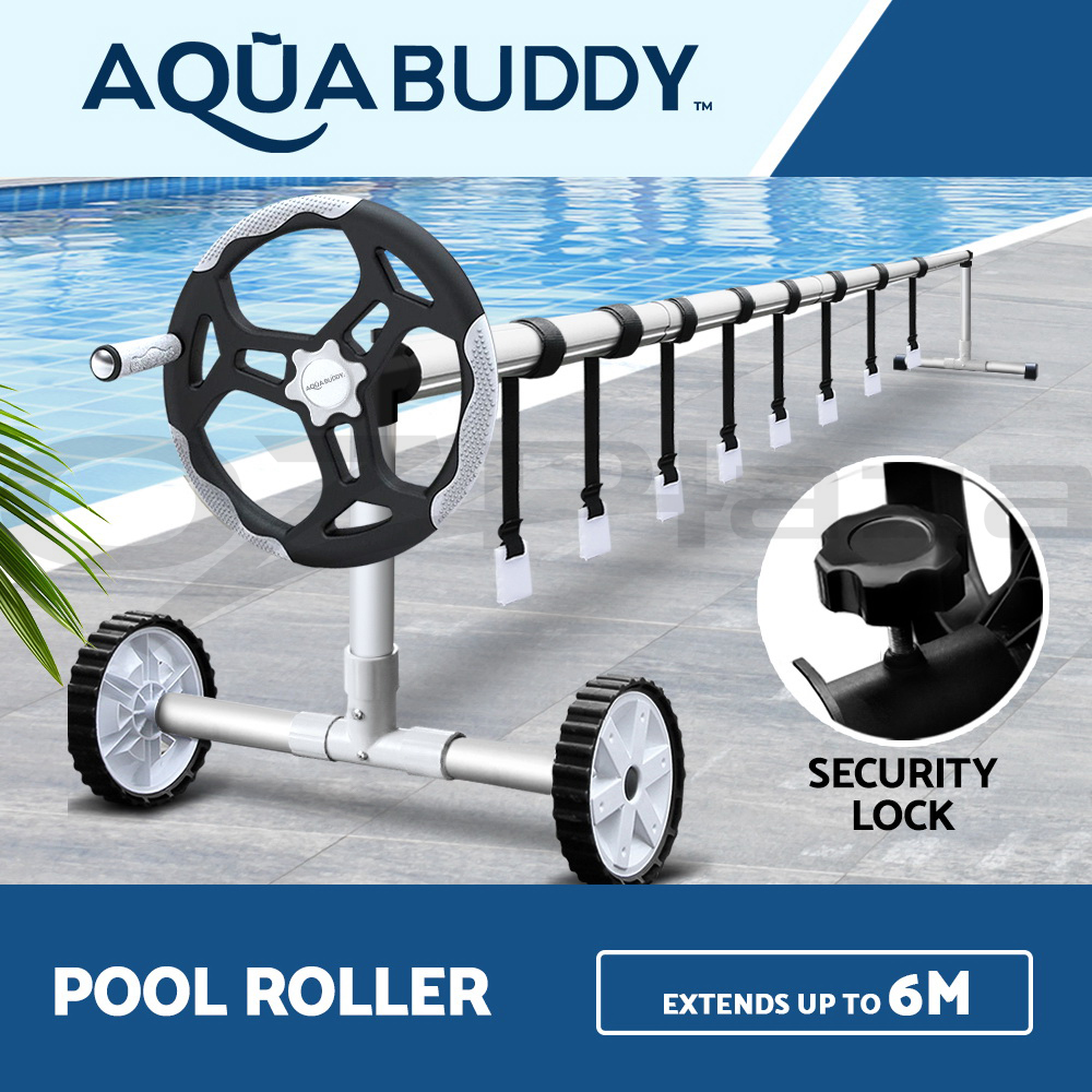 Aqua Buddy Pool Cover 400 / 500 Micron Swimming Pool Solar Blanket Roller Shade - Picture 25 of 27