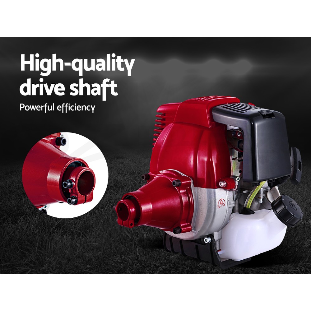 Giantz Pole Chainsaw Petrol 4STROKE Hedge Trimmer Brush Cutter Whipper