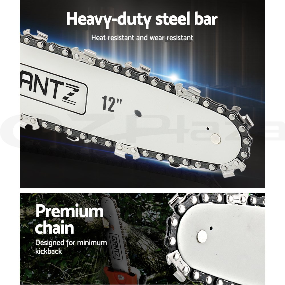 Giantz Pole Chainsaw Petrol Hedge Trimmer Pruner Chain Saw Multi Long Reach - Picture 69 of 88