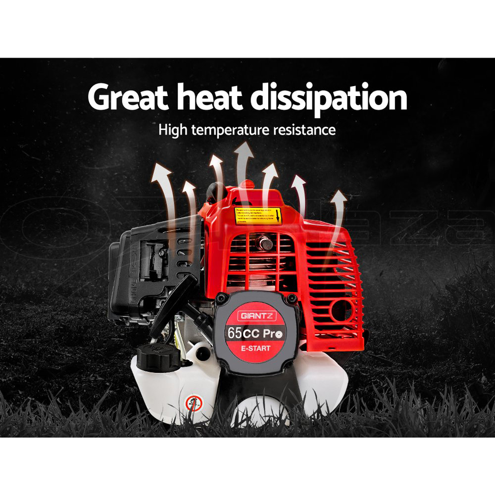 Giantz Pole Chainsaw Petrol Hedge Trimmer Pruner Chain Saw Multi Long Reach - Picture 74 of 88