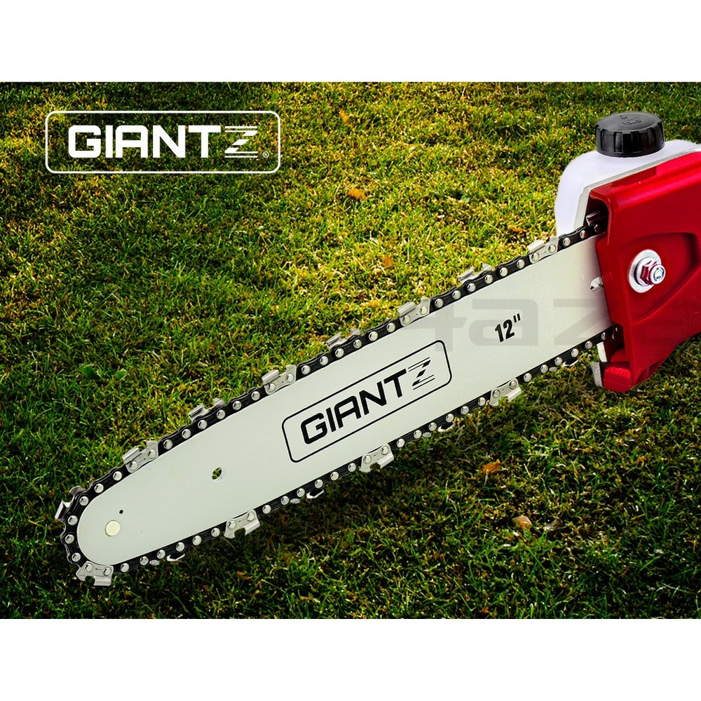 Giantz Pole Chainsaw Petrol Hedge Trimmer Pruner Chain Saw Multi Long Reach - Picture 88 of 88