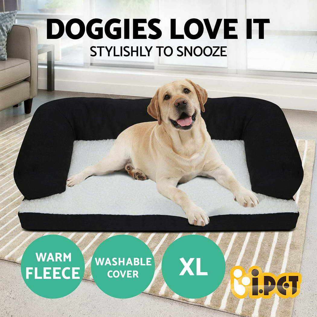 I Pet Dog Bed Beds Couch Sofa Extra Large Warm Cushion Fleece