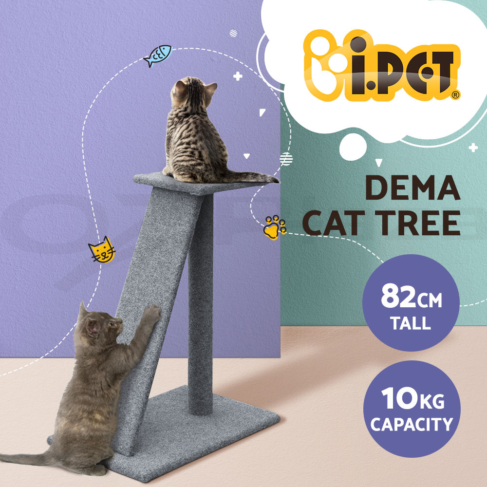 i.Pet Cat Tree Tower Scratching Post Scratcher Wood Condo Bed Toys Play Ladder - Picture 110 of 139