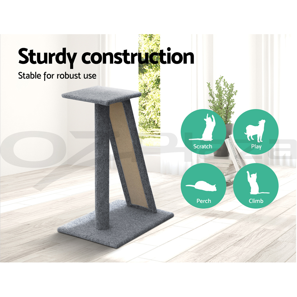 i.Pet Cat Tree Tower Scratching Post Scratcher Wood Condo Bed Toys Play Ladder - Picture 113 of 139