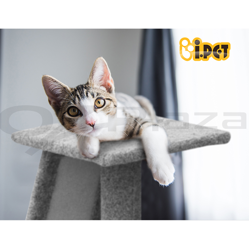 i.Pet Cat Tree Tower Scratching Post Scratcher Wood Condo Bed Toys Play Ladder - Picture 117 of 139