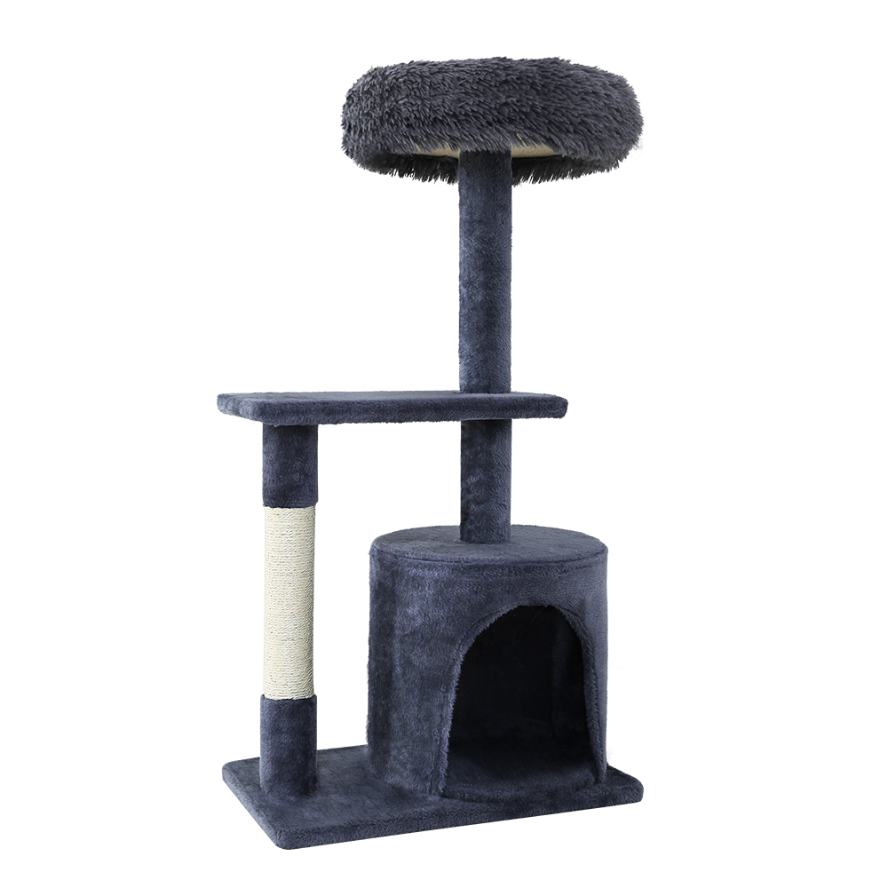 i.Pet Cat Tree Tower Scratching Post Scratcher Wood Condo Bed Toys Play Ladder - Picture 139 of 139