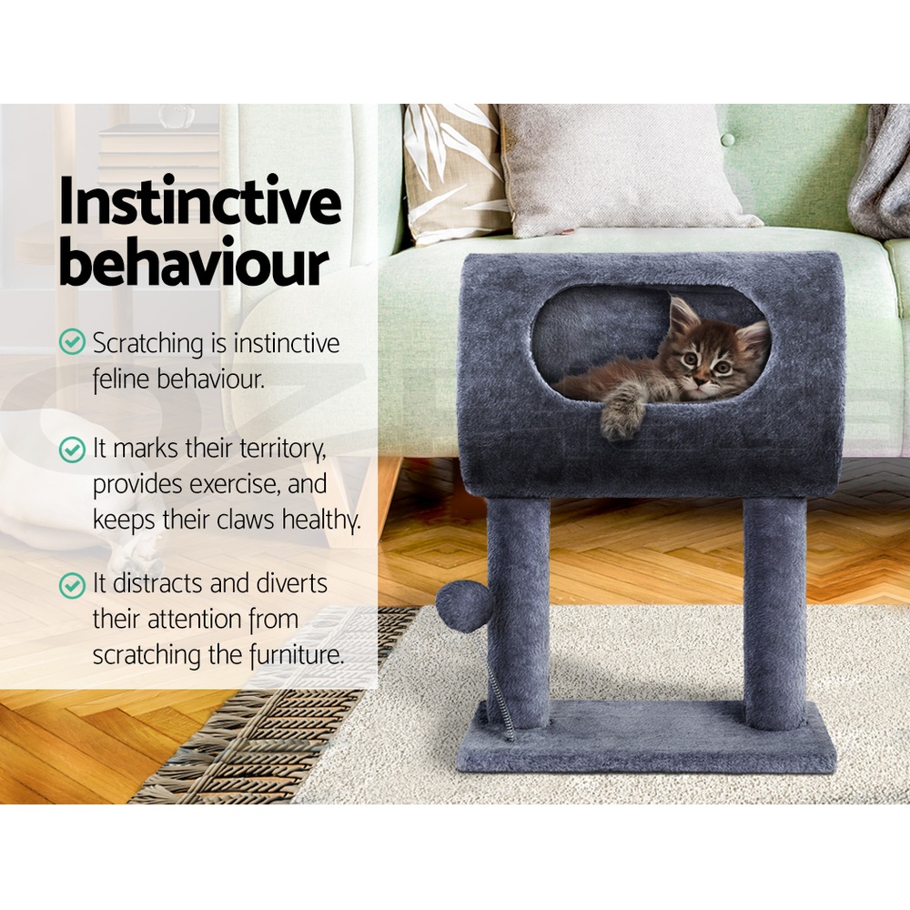 i.Pet Cat Tree Tower Scratching Post Scratcher Wood Condo Bed Toys Play Ladder - Picture 91 of 139
