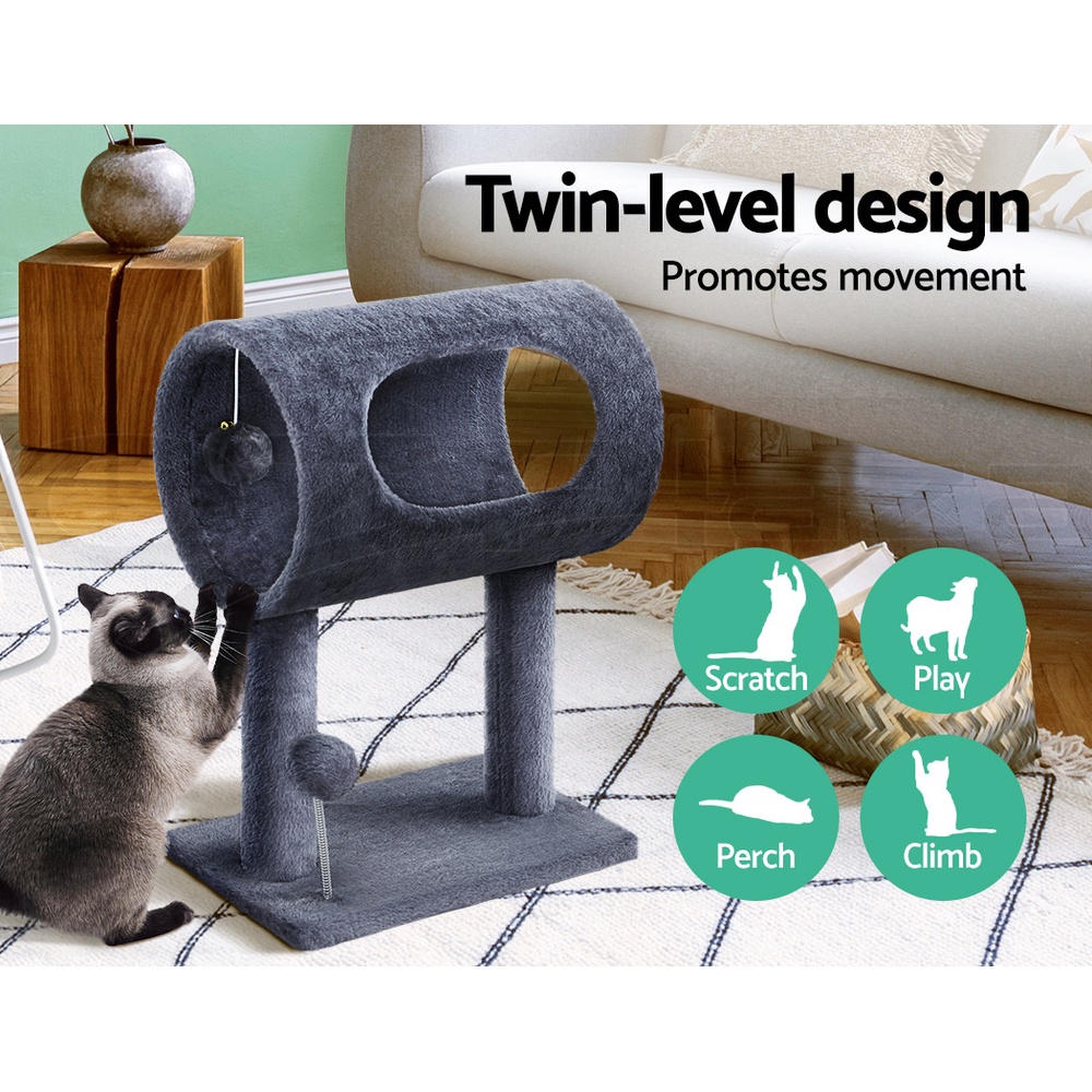 i.Pet Cat Tree Tower Scratching Post Scratcher Wood Condo Bed Toys Play Ladder - Picture 92 of 139