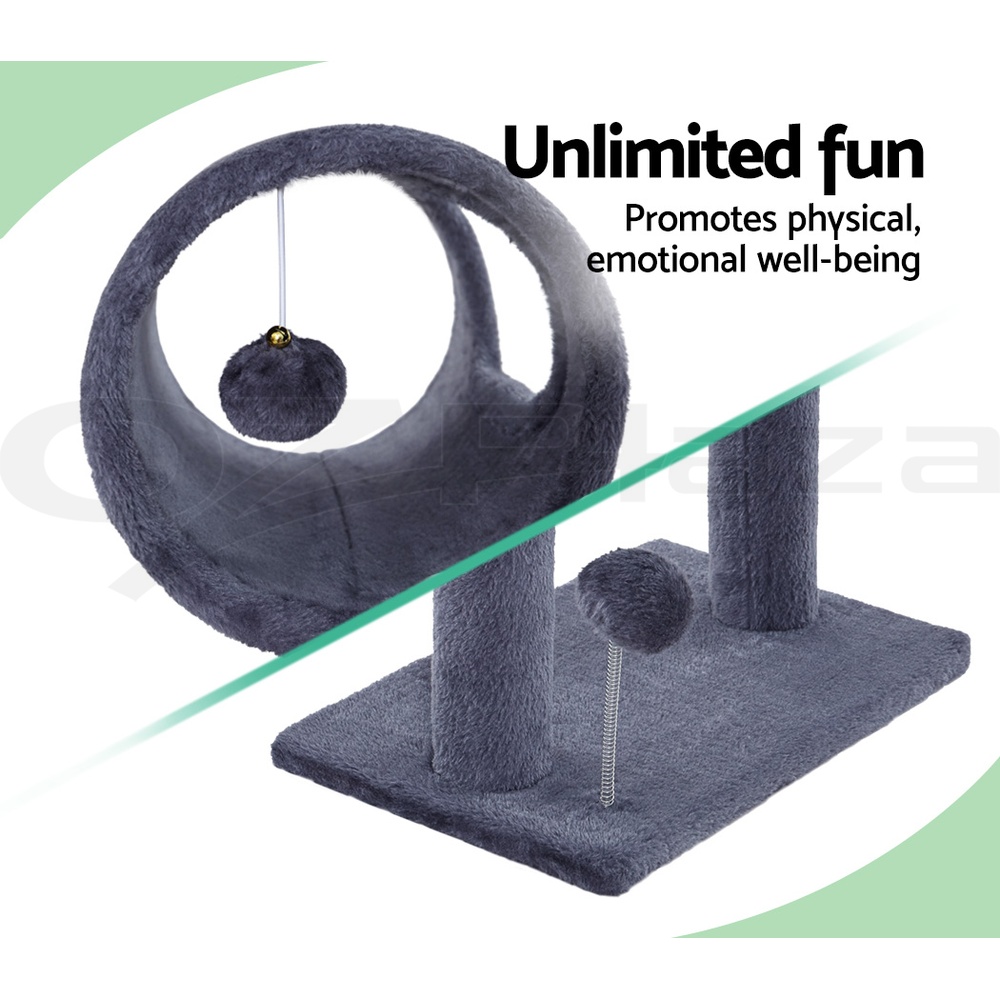 i.Pet Cat Tree Tower Scratching Post Scratcher Wood Condo Bed Toys Play Ladder - Picture 95 of 139