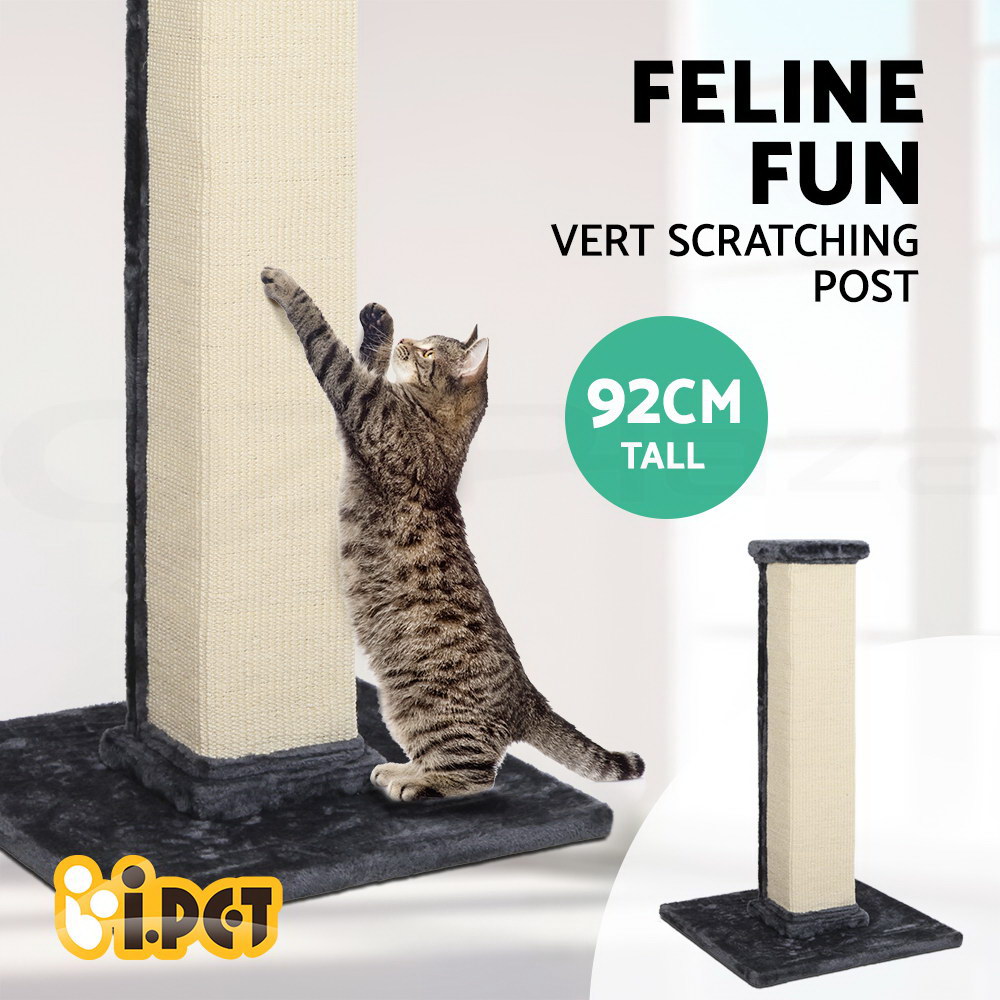 i.Pet Cat Tree Tower Scratching Post Scratcher Trees Wood Condo House 69-92cm - Picture 65 of 75