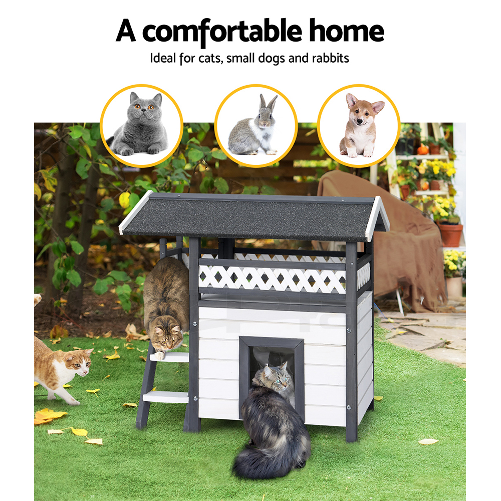 i.Pet Chicken Coop Rabbit Hutch Large Extra Large Hutches Wooden House Run Cage - Picture 128 of 190