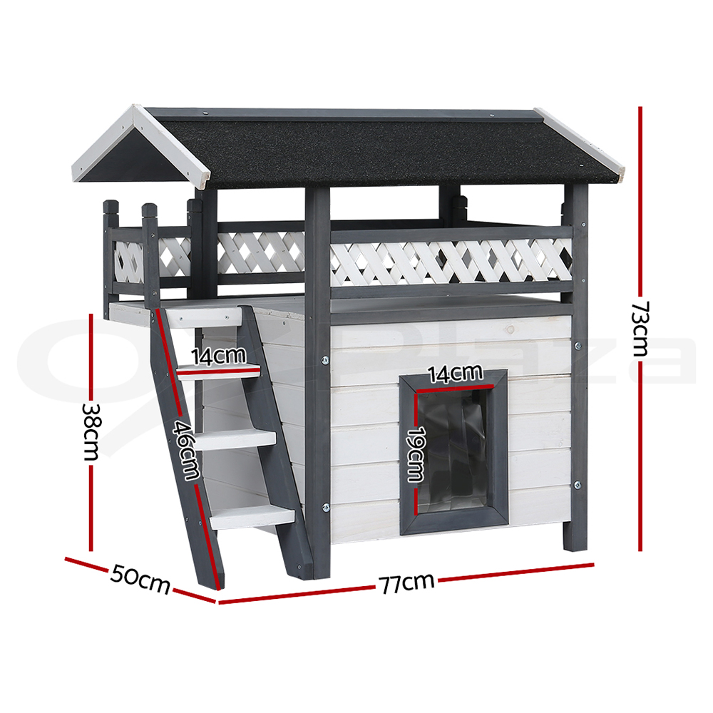 i.Pet Chicken Coop Rabbit Hutch Large Extra Large Hutches Wooden House Run Cage - Picture 132 of 190