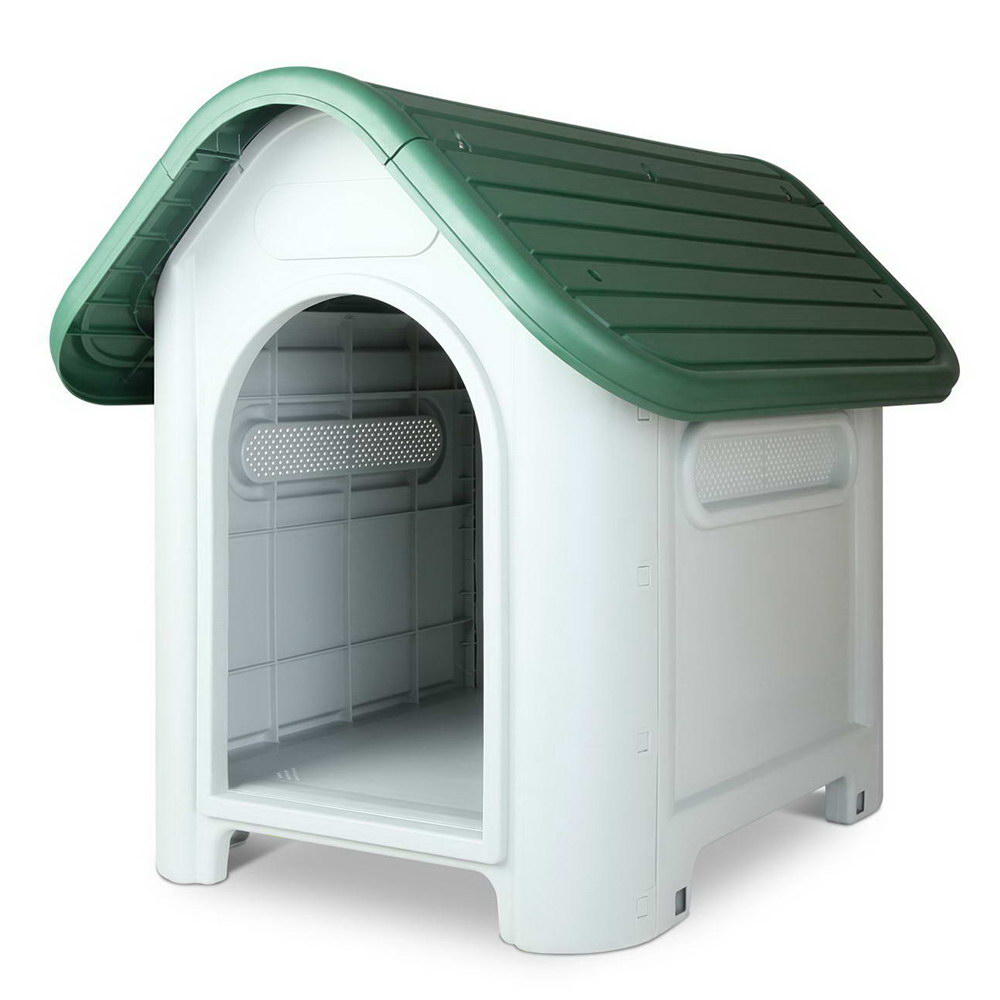 【20OFF=110】Dog Kennel Kennels Outdoor Plastic Pet House Puppy Extra