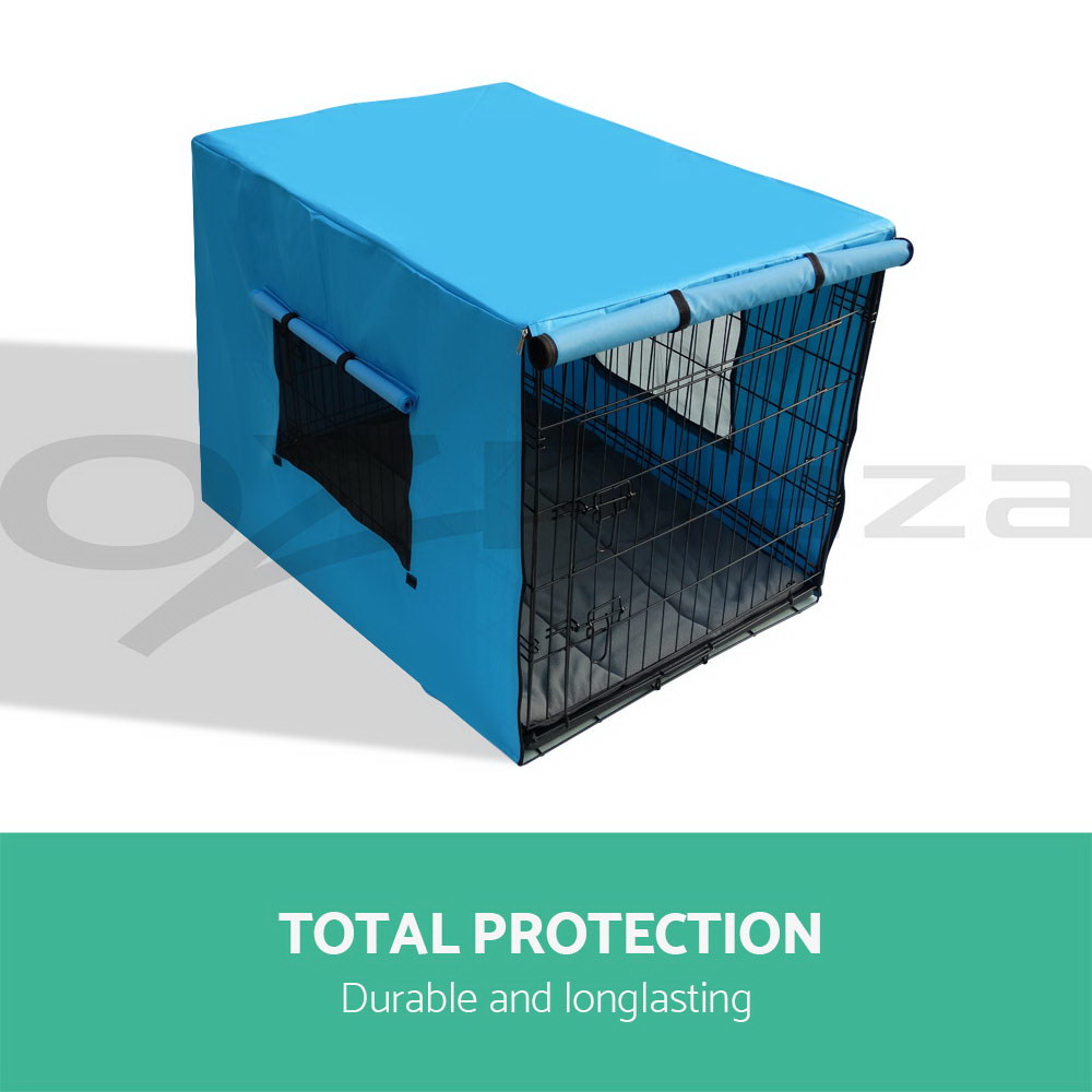 i.Pet Pet Dog Cage Crate Kennel Cat Collapsible Metal Cages 24" 48