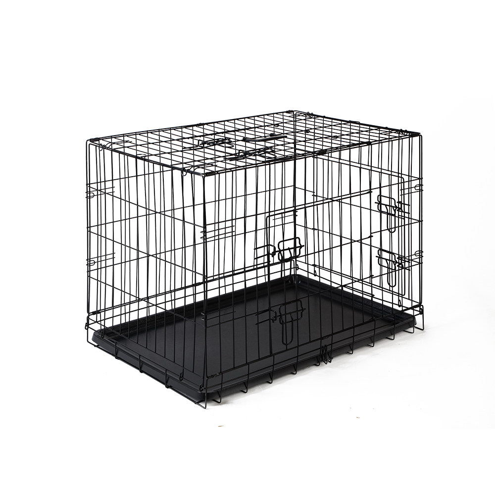 i.Pet Dog Cage Crate Kennel Cat Collapsible Metal Cages 24" 48