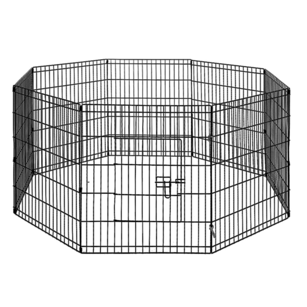 thumbnail 62  - i.Pet Pet Dog Playpen Enclosure 8 Panel Puppy Exercise Cage Fence Metal Play Pen