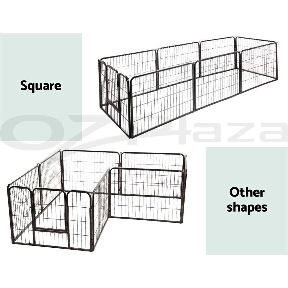 thumbnail 36  - i.Pet Pet Dog Playpen Enclosure 8 Panel Puppy Exercise Cage Fence Metal Play Pen