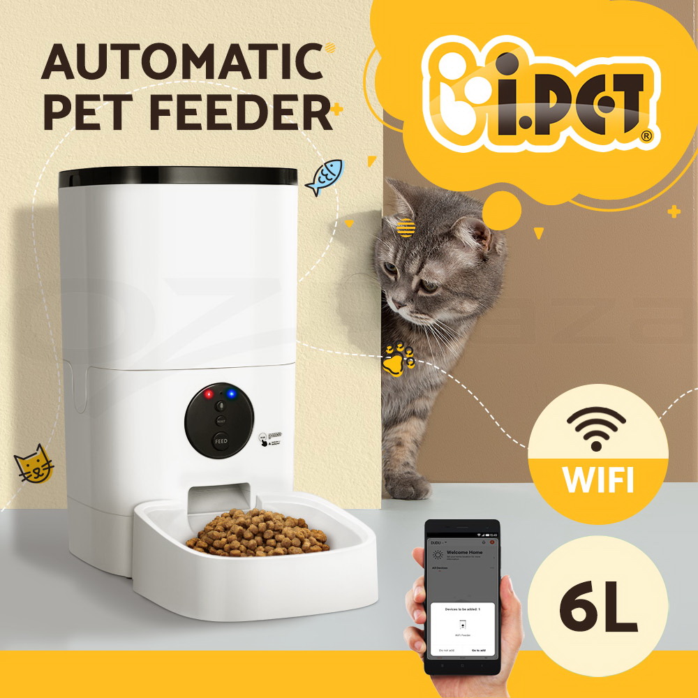 i.Pet Automatic Pet Feeder Dog Cat Feeder Camera Wifi Smart Auto Food Dispenser - Picture 20 of 35
