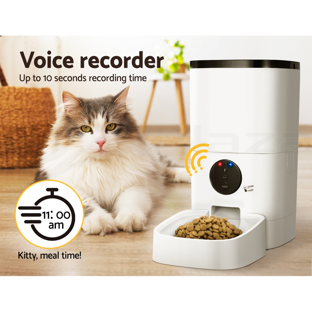 i.Pet Automatic Pet Feeder Dog Cat Feeder Camera Wifi Smart Auto Food Dispenser - Picture 23 of 35