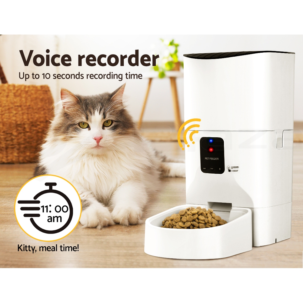 i.Pet Automatic Pet Feeder Dog Cat Feeder Camera Wifi Smart Auto Food Dispenser - Picture 31 of 35