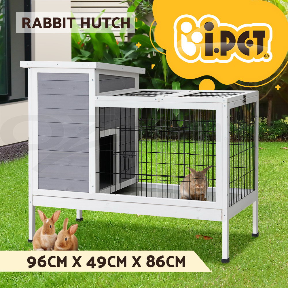 i.Pet Chicken Coop Rabbit Hutch Large Extra Large Hutches Wooden House Run Cage - Picture 176 of 190