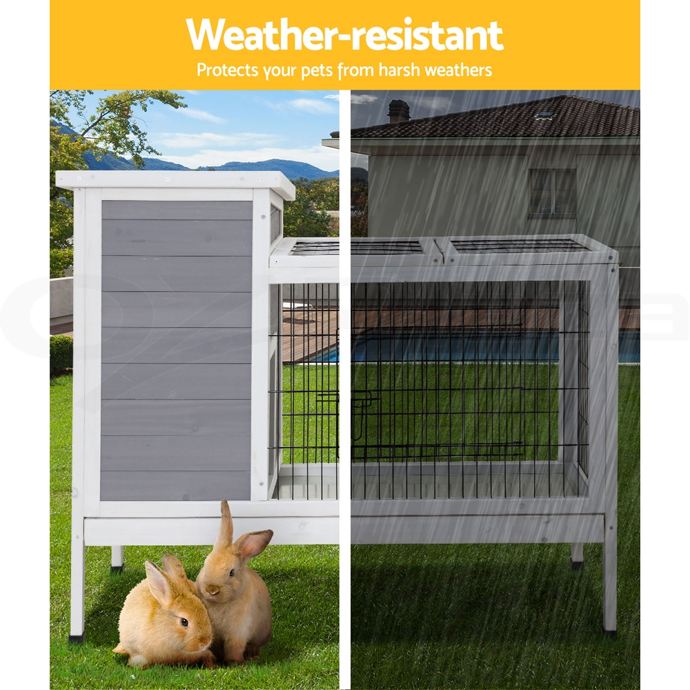 i.Pet Chicken Coop Rabbit Hutch Large Extra Large Hutches Wooden House Run Cage - Picture 180 of 190