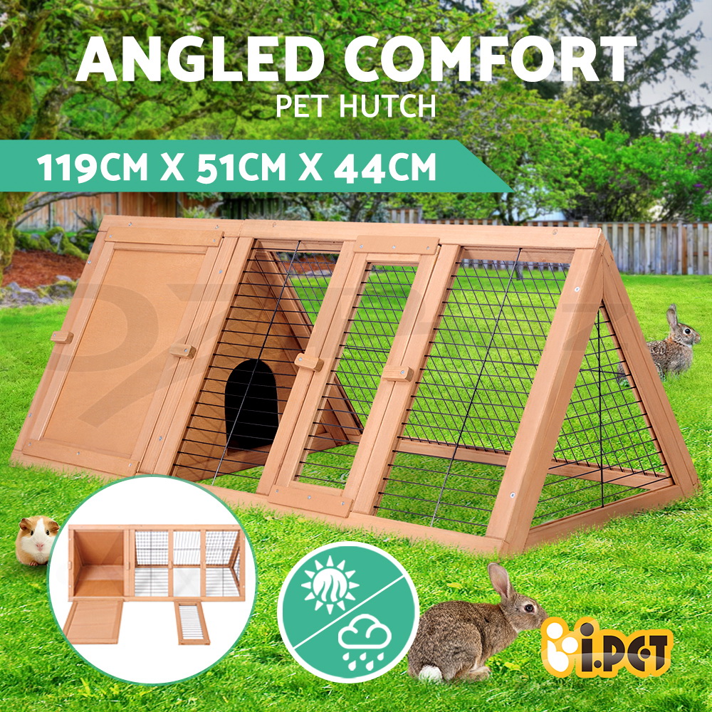 i.Pet Chicken Coop Rabbit Hutch Large Extra Large Hutches Wooden House Run Cage - Picture 22 of 190