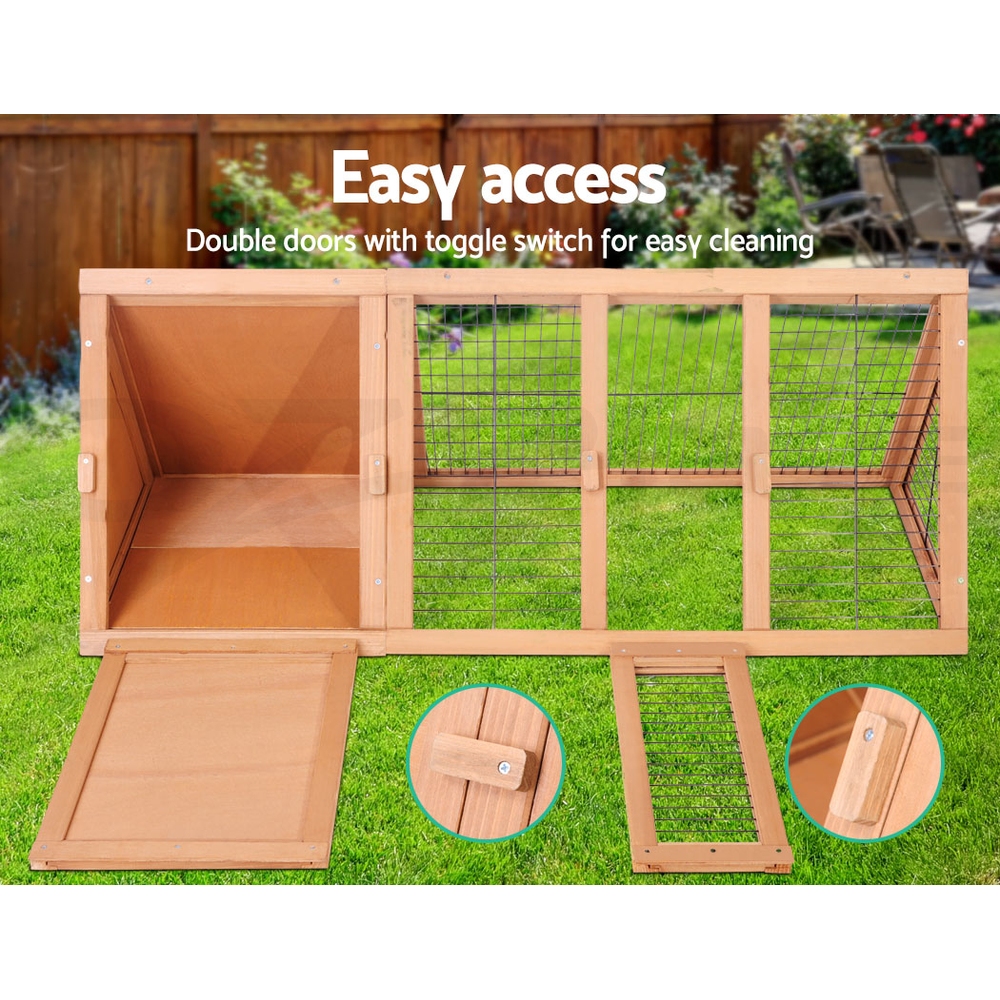 i.Pet Chicken Coop Rabbit Hutch Large Extra Large Hutches Wooden House Run Cage - Picture 28 of 190