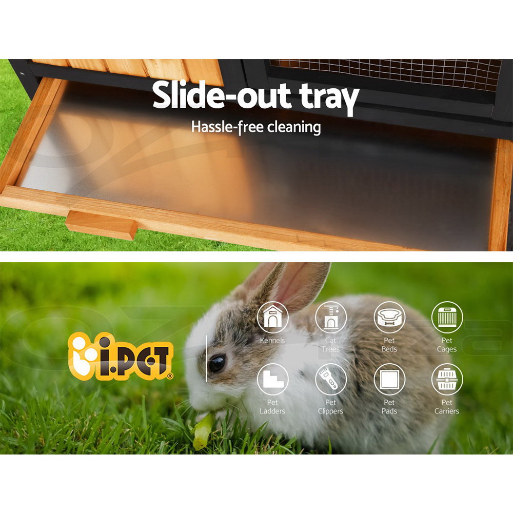 i.Pet Chicken Coop Rabbit Hutch Large Extra Large Hutches Wooden House Run Cage - Picture 77 of 190