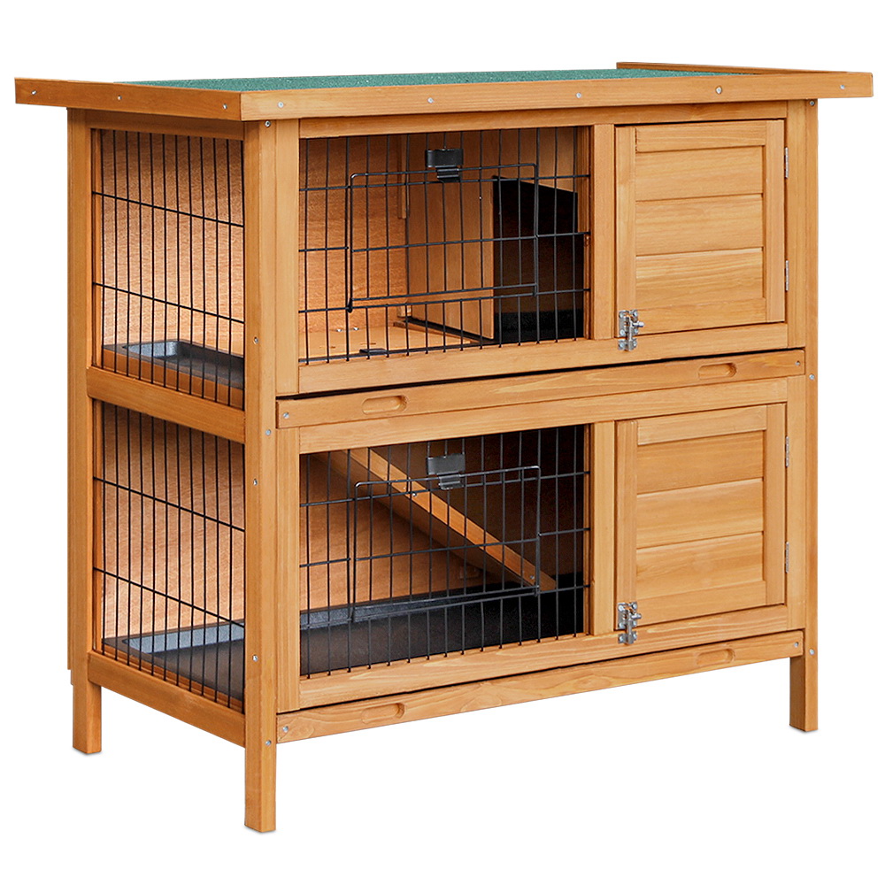 i.Pet Chicken Coop Rabbit Hutch Large Extra Large Hutches Wooden House Run Cage - Picture 144 of 190