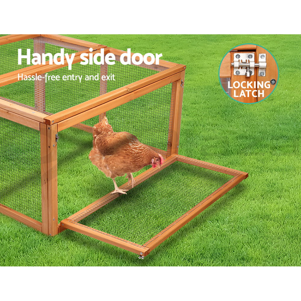 i.Pet Chicken Coop Rabbit Hutch Large Extra Large Hutches Wooden House Run Cage - Picture 111 of 190
