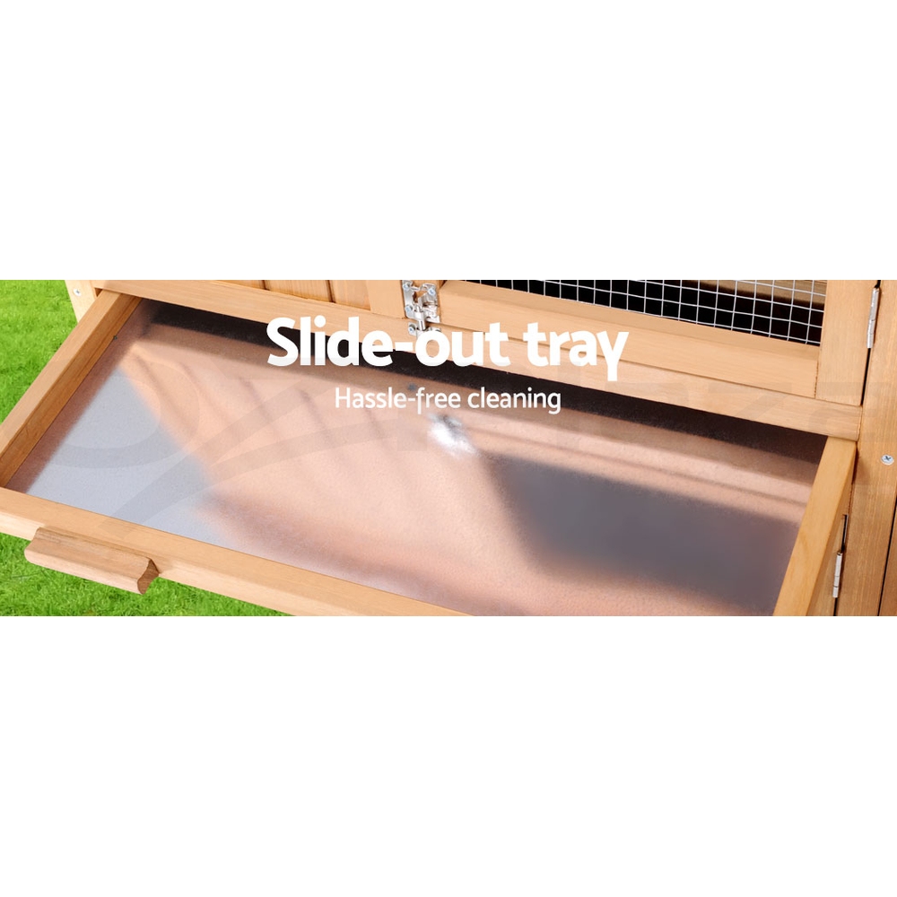 i.Pet Chicken Coop Rabbit Hutch Large Extra Large Hutches Wooden House Run Cage - Picture 46 of 190