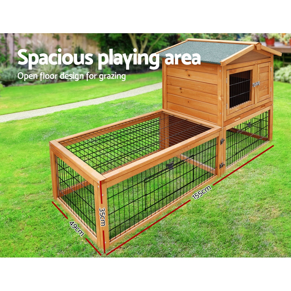 i.Pet Chicken Coop Rabbit Hutch Large Extra Large Hutches Wooden House Run Cage - Picture 70 of 190