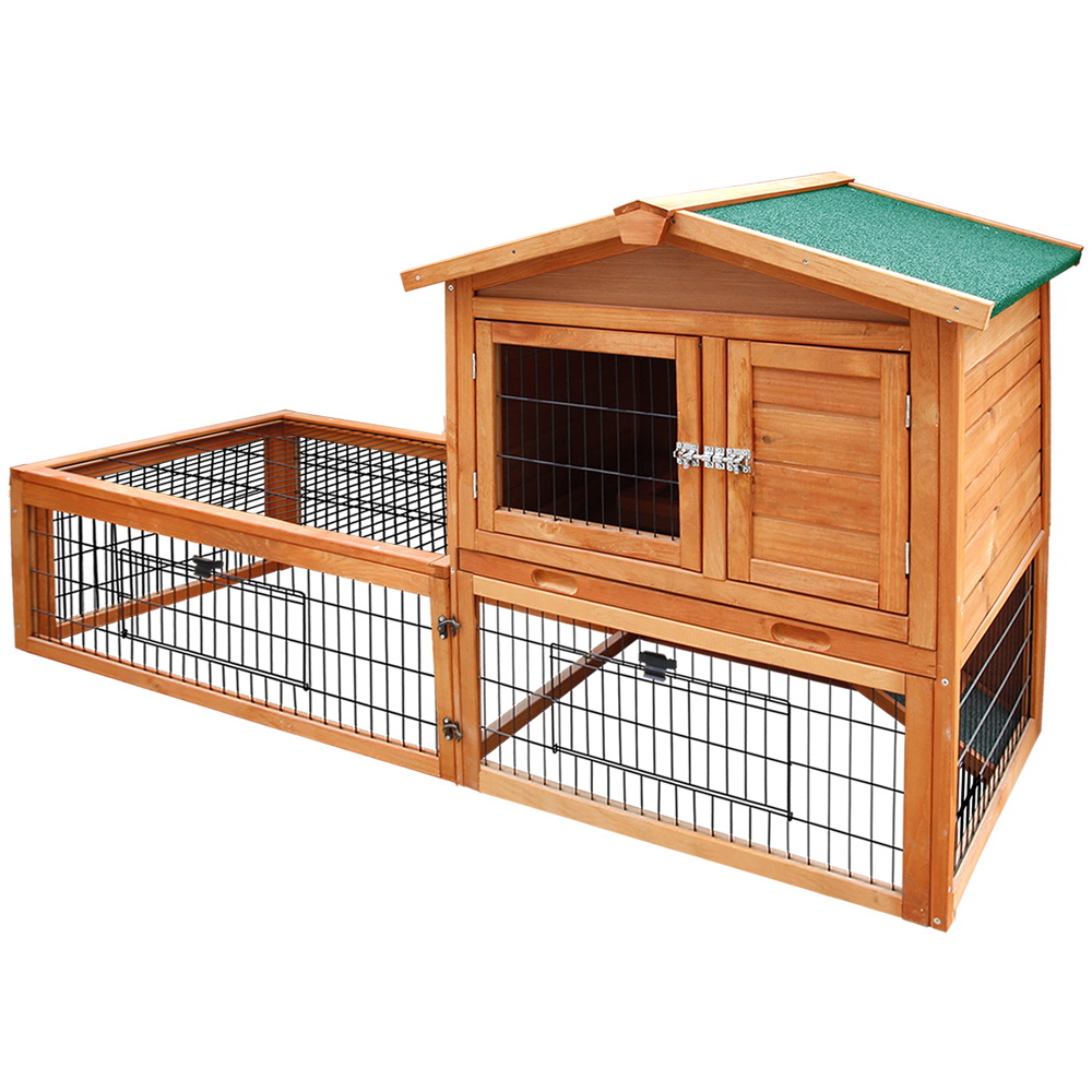 i.Pet Chicken Coop Rabbit Hutch Large Extra Large Hutches Wooden House Run Cage - Picture 75 of 190
