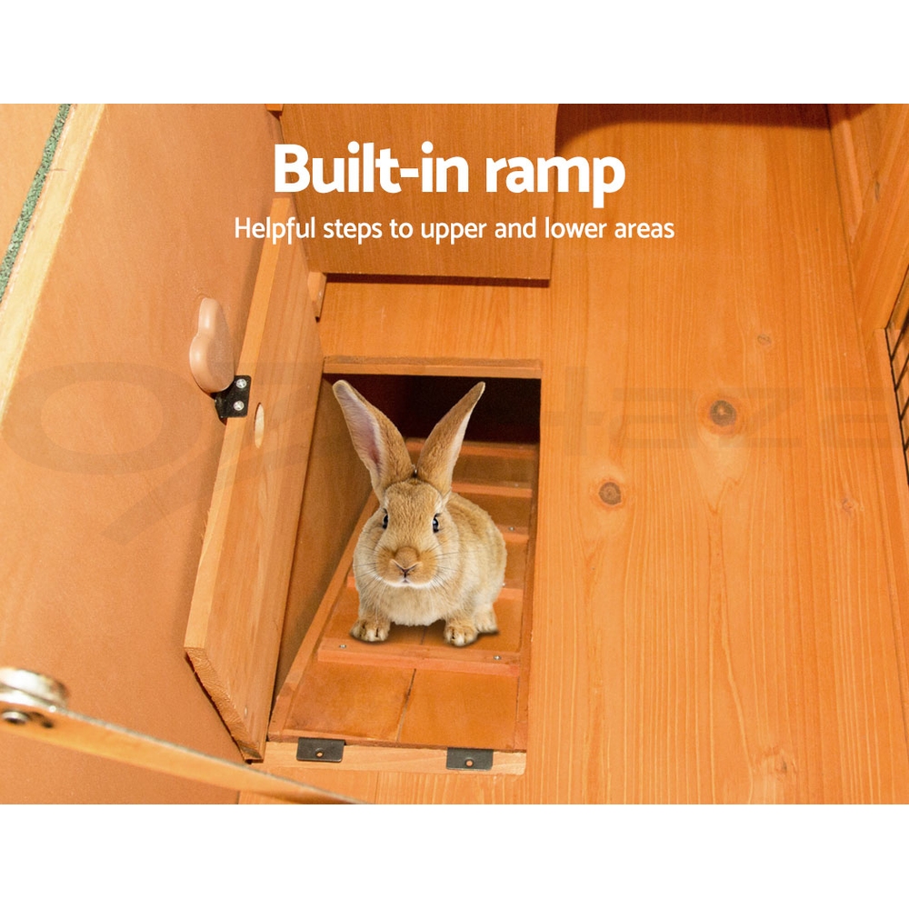 i.Pet Chicken Coop Rabbit Hutch Large Extra Large Hutches Wooden House Run Cage - Picture 19 of 190